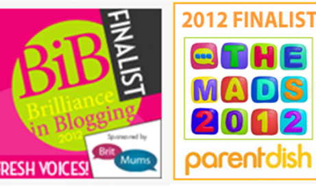 I am an Awards Finalist – TWICE!!