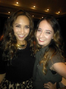 Grenglish - MAD Blog Awards - Myleene Klass and Alice Harold